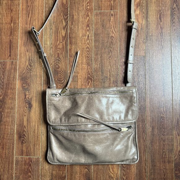 HOBO Crossbody/Foldover Leather Purse - Picture 1 of 4